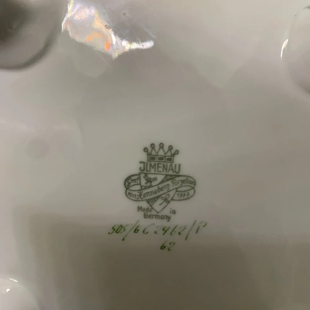 Rate find! JLMENAU porcelain bowl. - Picture 6 of 7